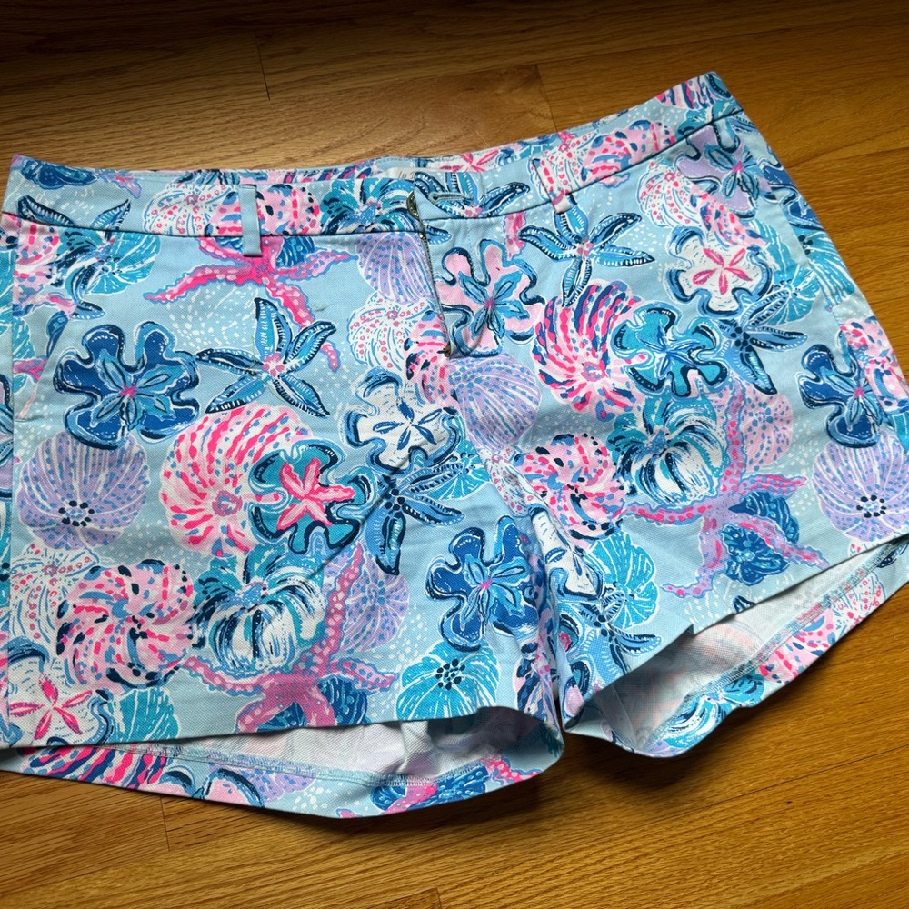 Lilly Pulitzer Callahan Shorts – Multi Bahamas Beachcomber – Size 16 – Like New